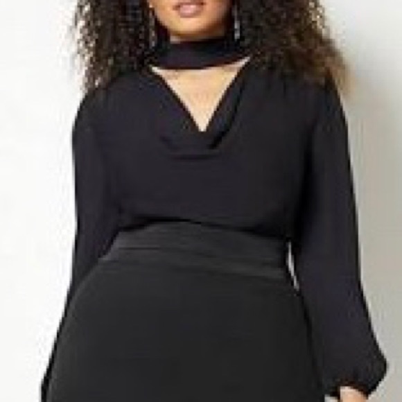 New York & Company Tops - 🌑Choker Blouse🌑